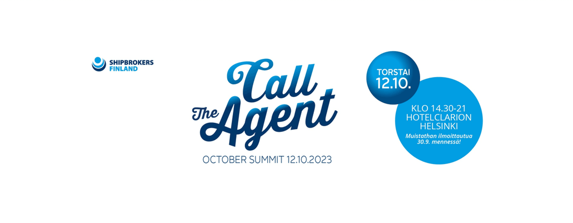 Call the Agent tapahtuman logo